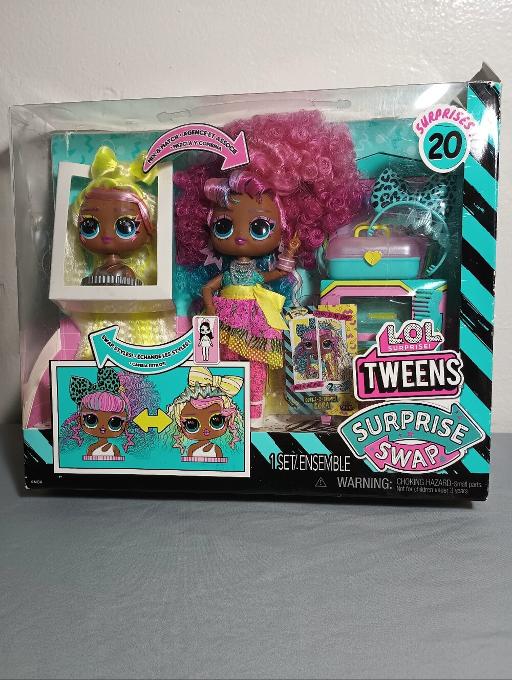 LOL Surprise! Tweens Suprise Swap Cora Doll Set